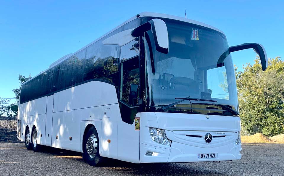 Mercedes Tourismo 57-seater luxury coach